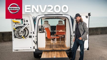 Nissan dévoile son premier camping-car 100 % électrique, le e-NV200