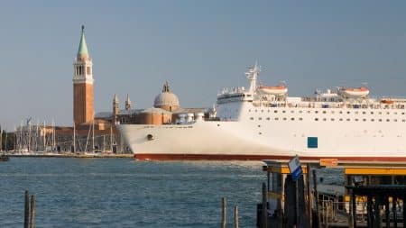 Le grand retour des navires de croisière à Venise