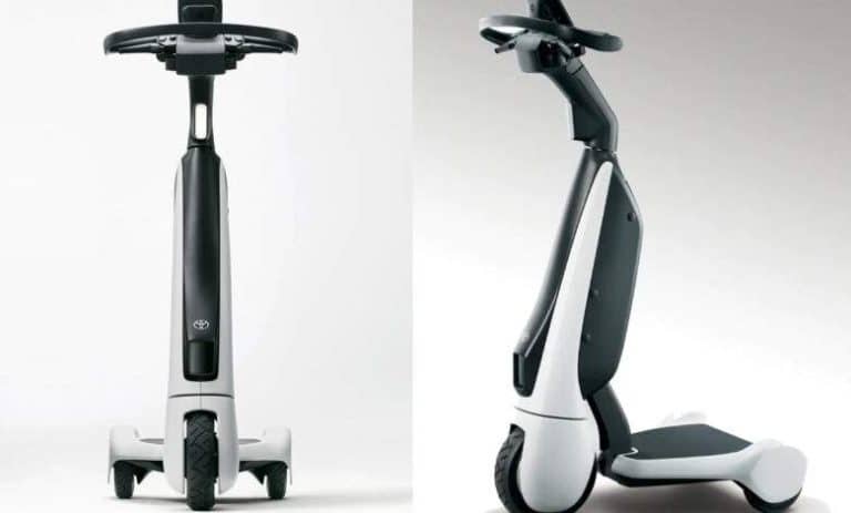 Toyota dévoile le C+Walk, une trottinette électrique à 3 roues