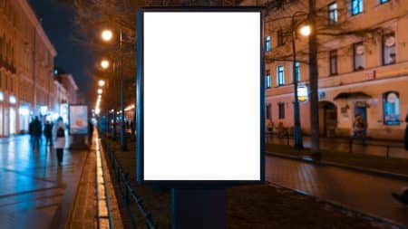 Les publicités lumineuses maintenant interdites la nuit