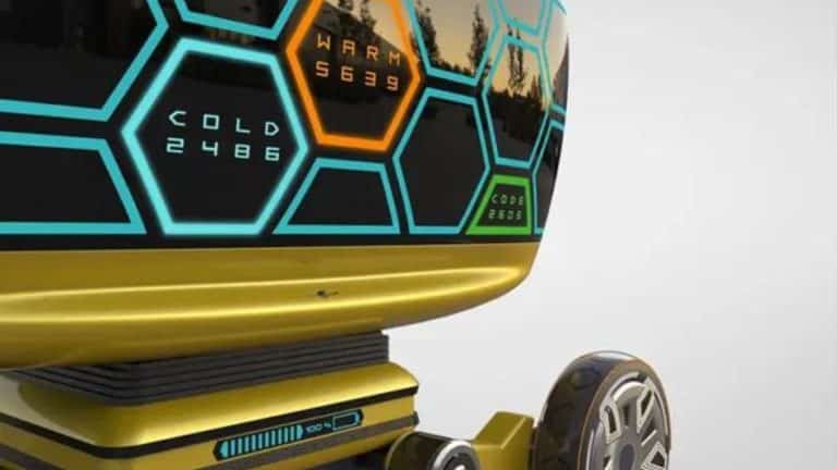 Buzzy Bot, véhicule de livraison futuriste