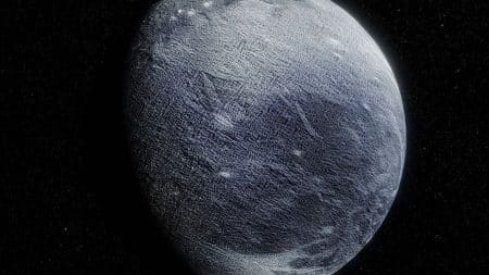 Un volcan découvert sur Pluton