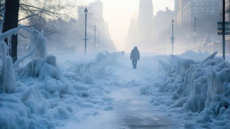 Un bouleversement climatique inédit : le vortex polaire tourne à l'envers depuis début mars