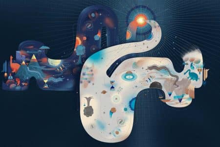 Un potentiel univers parallèle repéré, avançant à rebours dans le temps