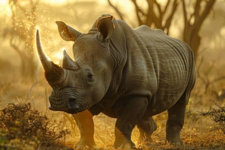 Une nouvelle méthode controversée : les cornes radioactives pour sauver les rhinocéros en danger