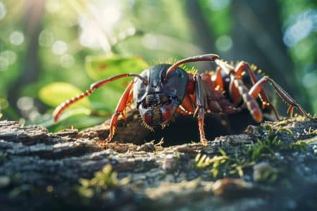 Les fourmis charpentières de Floride : ces insectes qui pratiquent une chirurgie de survie surprenante