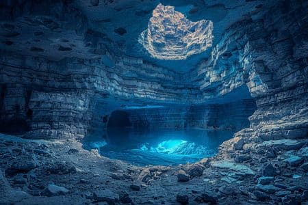 Un incroyable secret révélé : découvrez la mystérieuse grotte cachée sous la surface de la Lune