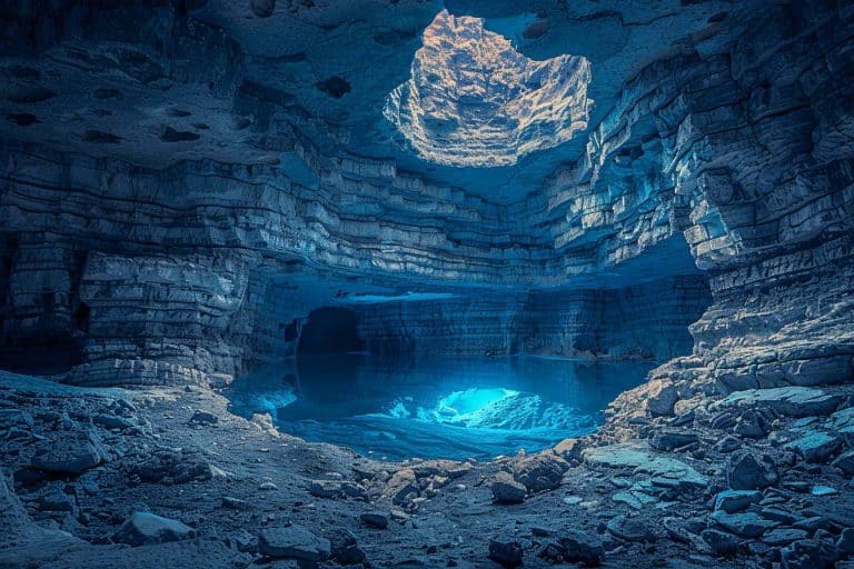Découvrez la mystérieuse grotte cachée sous la surface de la Lune