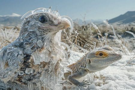 Un phénomène glaçant en Argentine : des animaux trouvés pétrifiés par le froid intense Un phénomène glaçant en Argentine : des animaux trouvés pétrifiés par le froid intense