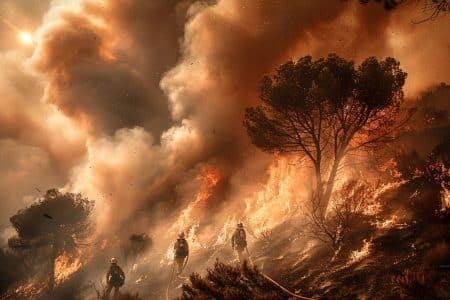 Urgence en Grèce : des milliers d'évacuations et le soutien de la France face aux incendies ravageurs