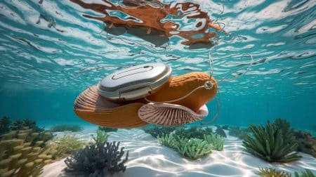 Ces cyborgs mollusques 100x plus sensibles révolutionnent la surveillance de l'eau, primés au CES 2025