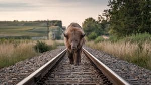 Ce mystérieux animal suit les rails et sème la panique en Touraine, défiant les experts du climat