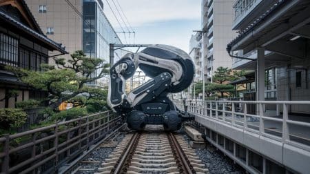 Ces robots géants révolutionnent la maintenance ferroviaire au Japon avec une précision digne d'une chirurgie high-tech