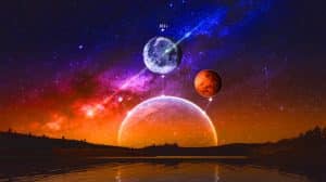 Cette nuit : un alignement cosmique offre un spectacle rare entre Terre, Lune et Mars, un voyage direct des étoiles