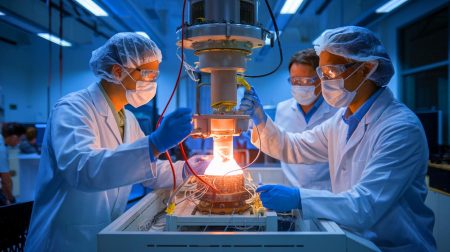 Transformer des déchets nucléaires en électricité : ces scientifiques dévoilent une énergie quasi infinie qui pourrait rendre le monde autonome Ce cube énergétique de la taille d'un sucre promet une autonomie énergétique infinie à partir de déchets nucléaires
