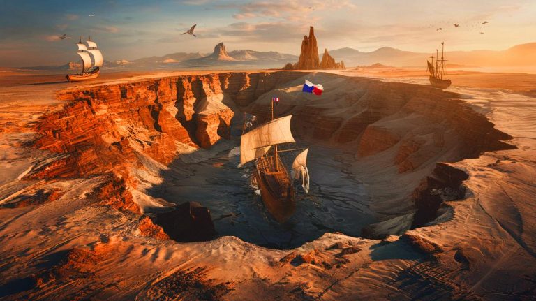 La plus grande victoire navale française contre l’Angleterre dissimulait un cratère titanesque, trois fois plus grand que le Grand Canyon