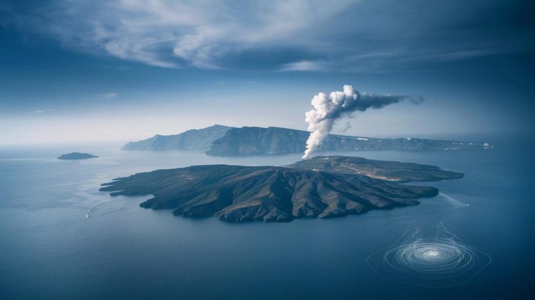 Santorin sous tension : 4 000 secousses en 10 jours, le volcan Kolumbo menace-t-il d’un réveil explosif ?