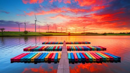 Ces pales d'éoliennes usagées deviennent des docks flottants audacieux : une métamorphose écologique spectaculaire