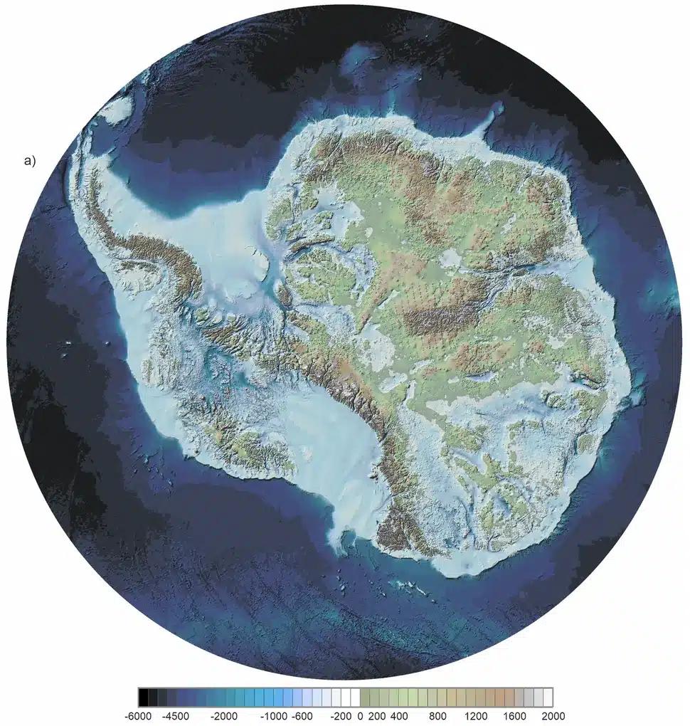 Le continent glacé du sud