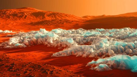 Une menace cataclysmique : la planète Mars bientôt submergée sous 3 mètres d'eau glacée, un danger pour l'humanité entière