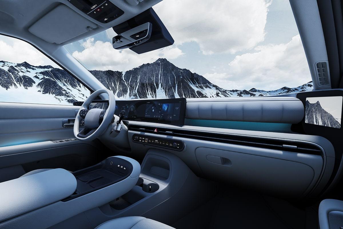 Le Nexo 2025 est équipé d'un système d'infodivertissement moderne avec des mises à jour disponibles à distance - © Hyundai