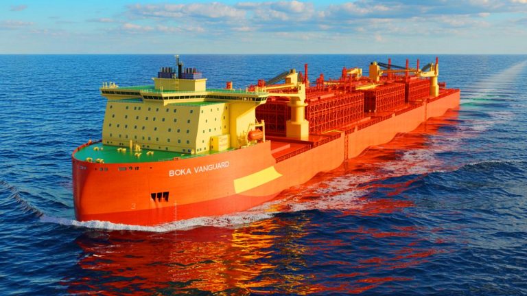 Découvrez le mastodonte des océans : BOKA Vanguard, ce géant marin de 275 mètres capable de transporter 110 000 tonnes de charge titanesque