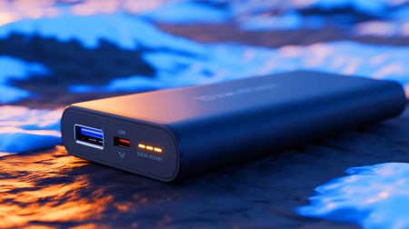 Lancement historique : ce premier power bank au monde à ion sodium promet de bouleverser l’industrie énergétique avec son efficacité inégalée et son coût réduit Illustration de la première batterie sodium-ion intégrée dans un power bank par Elecom (création par IA, non réaliste). Crédit : Ideogram