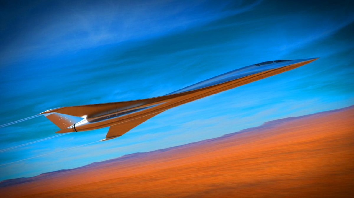 Un choc dans l’aviation moderne : cet avion franchit le mur du son sans provoquer le moindre bang supersonique, un exploit technologique inédit et fascinant Illustration de l'avion XB-1 franchissant le mur du son sans bang sonore. Image réalisée par IA.