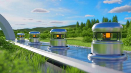 Une invention renversante : cet appareil plus petit qu’un camion peut alimenter des milliers de foyers chaque année, bouleversant le monde de l’énergie Illustration de micro-réacteurs nucléaires comme solution innovante pour la transition énergétique. Image réalisée par IA.