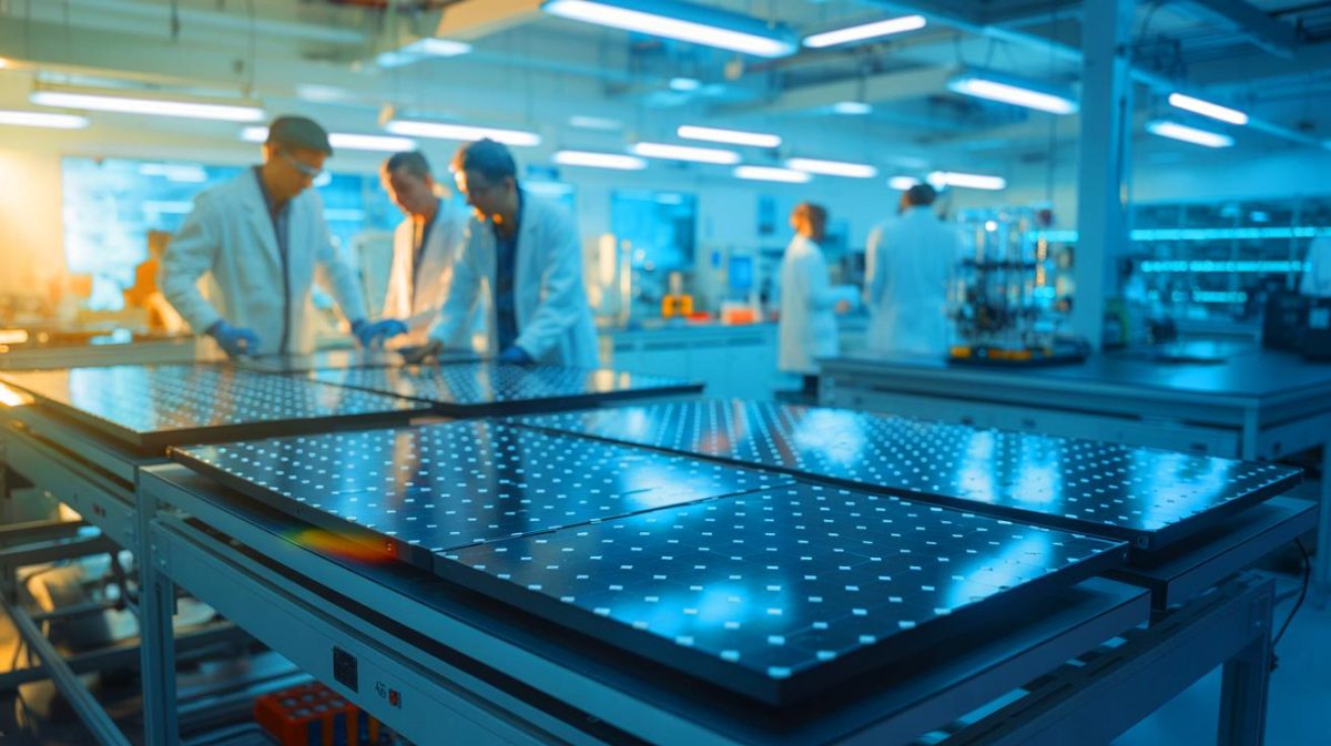 « Ces nouveaux panneaux solaires rendent les anciens bons pour la casse » : efficacité doublée, prix divisé par deux grâce à un design moléculaire inédit Illustration de l'innovation dans les cellules photovoltaïques organiques (création par IA, illustration non réaliste). Crédit : Ideogram.