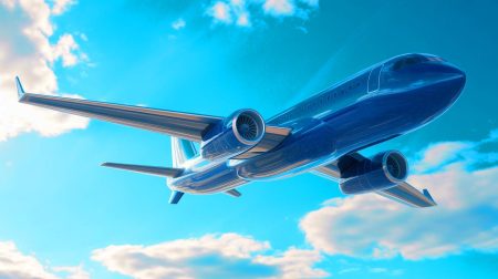 Ces nouveaux thermoplastiques transforment l’aviation : Airbus et Boeing abandonnent l’aluminium pour économiser du carburant et réduire les coûts de vol Illustration de l'intégration de thermoplastiques dans la construction aéronautique par Airbus et Boeing pour une aviation plus durable. Image réalisée par IA.