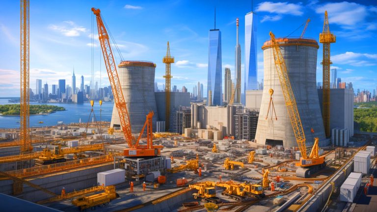 Coup de tonnerre à New York : cette première centrale nucléaire en plusieurs décennies va électriser l&rsquo;industrie manufacturière de la ville avec une puissance inédite