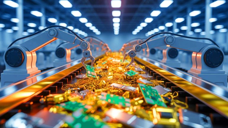 « Oui, de l’or extrait des déchets électroniques » : la Royal Mint transforme les rebuts en pièces de collection luxueuses