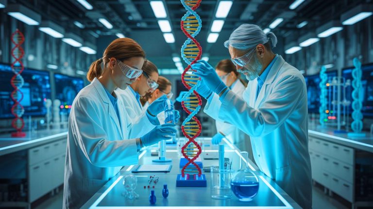 La science franchit une ligne : le premier projet d&rsquo;ADN humain artificiel suscite espoirs et craintes à travers le monde