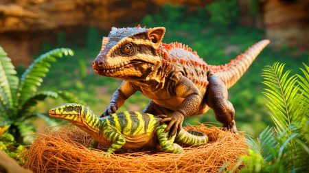 Illustration de Bolg amondol, un lézard ancien ressemblant à un gobelin. Image réalisée par IA.