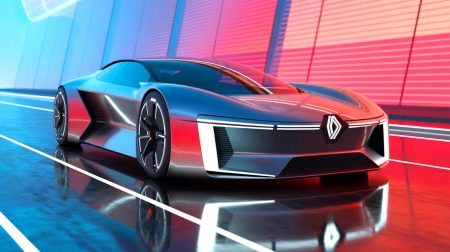 « Une fusée sur roues signée Renault » : la Filante Record 2025 vise un exploit jamais tenté en consommation et autonomie Illustration de la Renault Filante Record 2025, un concept-car électrique futuriste visant un record d'efficience. Image réalisée par IA.