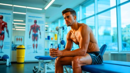 « L’alcool sabote votre guérison » : un expert dévoile pourquoi il faut l’éviter absolument en cas de blessure Illustration de l'impact de la consommation d'alcool sur la récupération après une blessure. Image réalisée par IA.