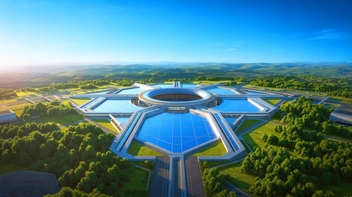 « C’est bien plus gros que prévu » : en survolant la Chine, les États-Unis tombent sur un projet laser à fusion d’une ampleur démesurée Illustration de la découverte d'un complexe chinois de fusion laser à Mianyang. Image réalisée par IA.