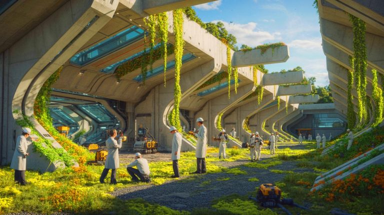 Une avancée stupéfiante : ce béton vivant qui se répare tout seul pourrait bouleverser l&rsquo;industrie de la construction mondiale