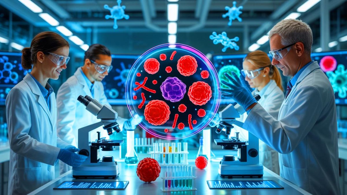 Cancer : ces cellules « dormantes » qui attaquent et « menacent votre santé » révèlent une vérité glaçante sur la médecine moderne et suscitent un torrent d’indignation Illustration de la recherche sur le potentiel antitumoral des lymphocytes T CD4 dans le traitement des cancers.