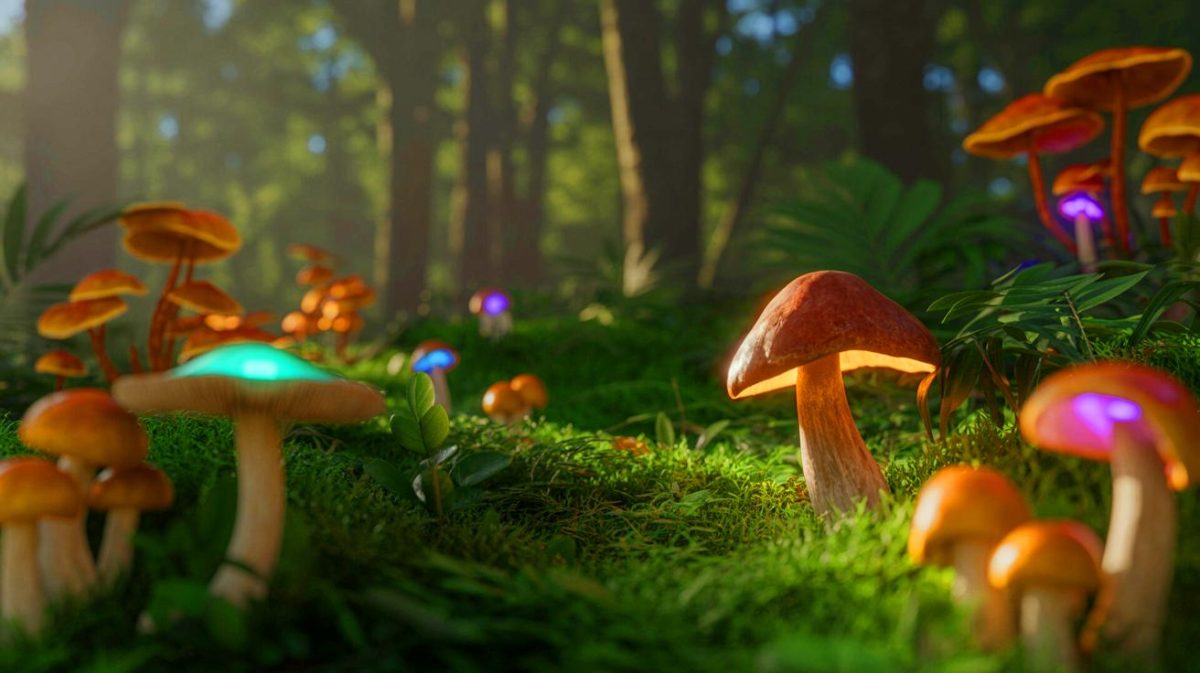 « On vieillit moins sous champis » : des chercheurs montrent que la psilocybine ralentit la dégénérescence cellulaire avec des résultats bluffants Illustration de l'impact potentiel des champignons magiques sur le ralentissement du vieillissement cellulaire, générée par intelligence artificielle.