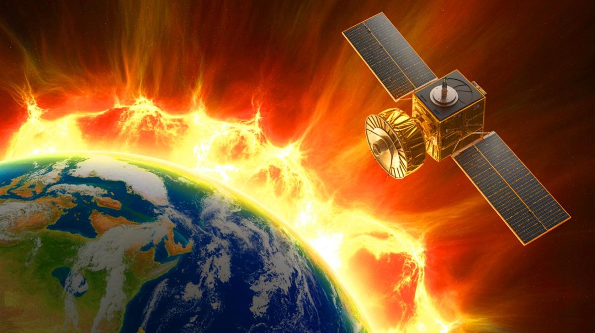 « On n’arrive plus à les contrôler » : des tempêtes solaires sabotent en silence les satellites d’Elon Musk sans alerter le public Illustration de l'impact des tempêtes solaires sur les satellites Starlink, créée par intelligence artificielle.
