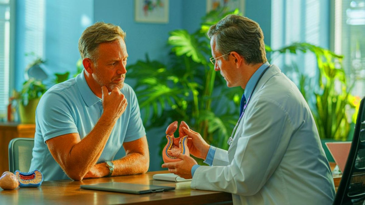 « Ejaculer souvent sauve votre prostate » : une révélation choc bouleverse la prévention contre le cancer masculin le plus courant Illustration de l'influence potentielle de la fréquence d'éjaculation sur la santé prostatique, générée par intelligence artificielle.