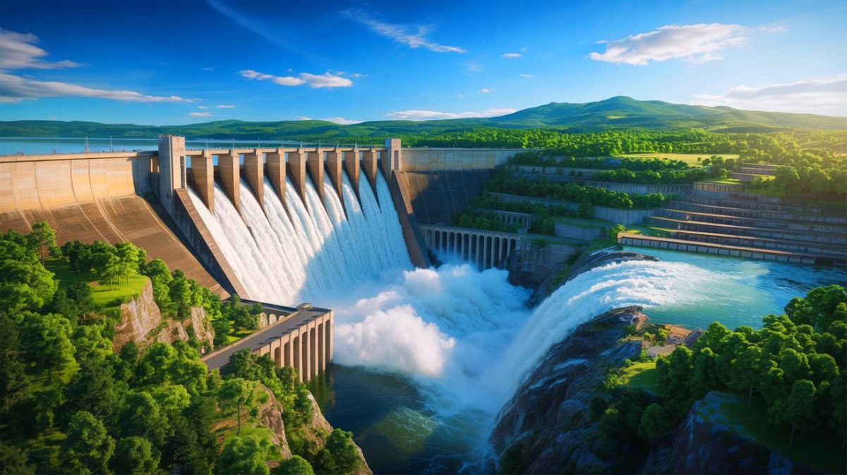 « La Terre penche à cause de nous » : des scientifiques révèlent que les barrages humains ont déplacé le pôle Nord de près d’un mètre Illustration de l'impact des barrages sur le déplacement des pôles terrestres, générée par intelligence artificielle.