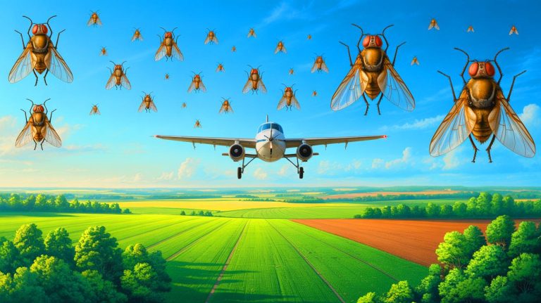 « C&rsquo;est un déluge de mouches ! » : des milliards d&rsquo;insectes largués par avion dans le sud des États-Unis pour une mission écologique inédite et controversée