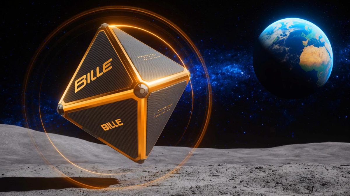 « Cet objet défie la gravité » : la découverte qui bouleversera l’avenir des missions spatiales et des robots avec une simplicité déconcertante Illustration de Bille, le tétraèdre monostable, générée par intelligence artificielle.