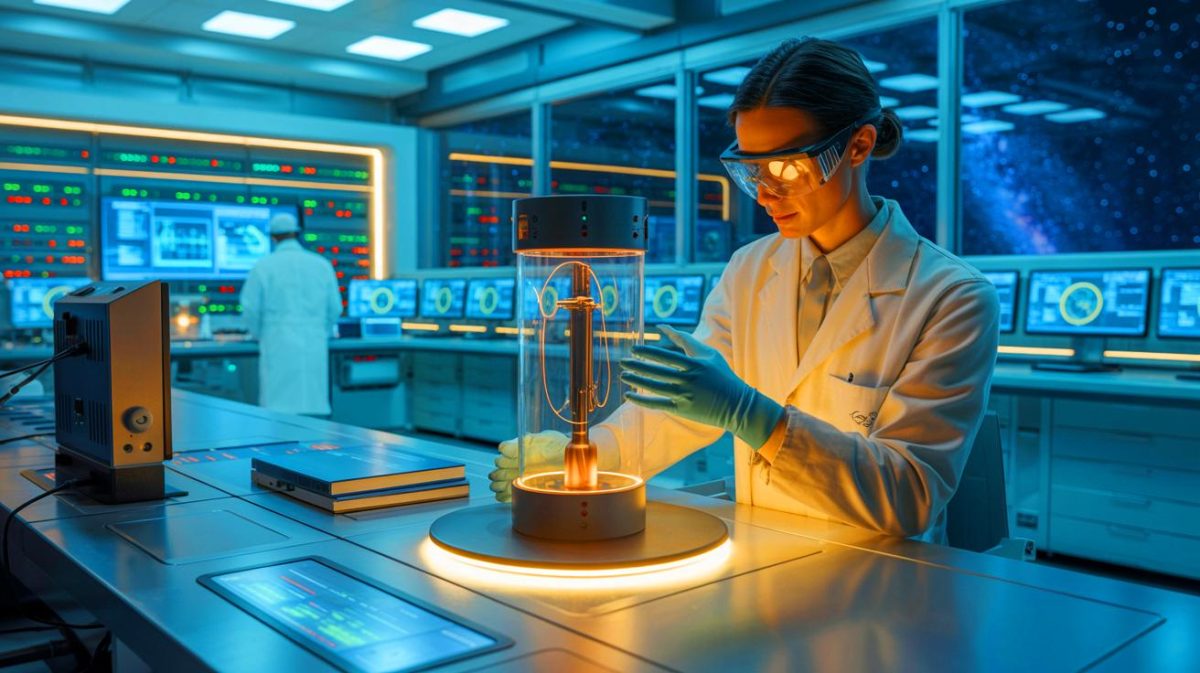 « Cette horloge pourrait détecter la matière noire » : une équipe crée un chronomètre nucléaire au thorium qui affole les physiciens Illustration de la détection de la matière noire à l'aide du thorium-229, générée par intelligence artificielle.