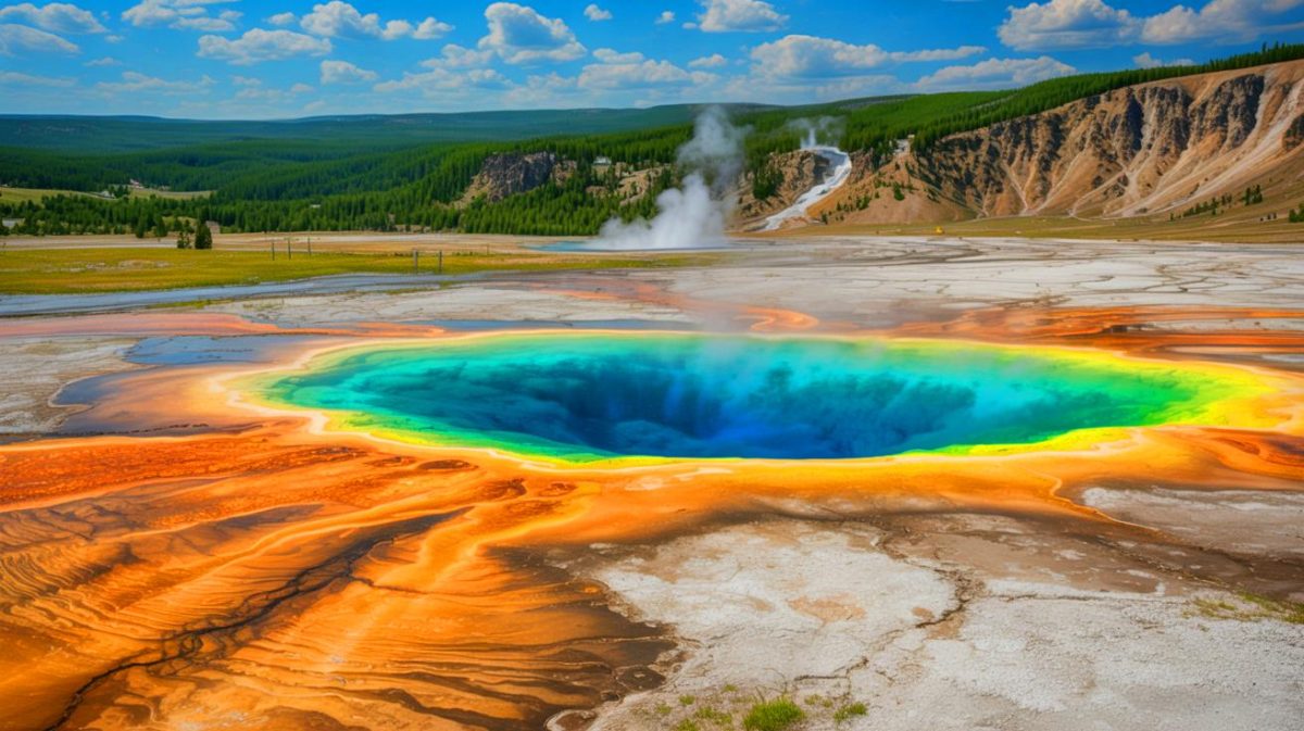 Découverte sous Yellowstone : « Une éruption pourrait anéantir l’Ouest américain » avertit l’IA et les experts s’inquiètent pour des millions de vies et des milliards d’euros Illustration de l'activité sismique intense sous Yellowstone, générée par intelligence artificielle.