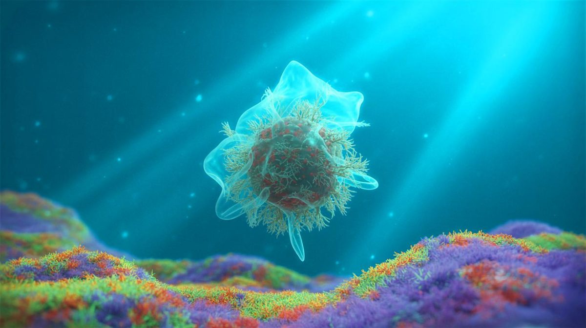 Des scientifiques déclarent avoir découvert un organisme qui remet en cause notre compréhension : « cet être défie la frontière entre le vivant et le non-vivant » Illustration de la découverte de l'organisme microscopique Sukunaarchaeum qui défie les frontières entre le vivant et le non-vivant.