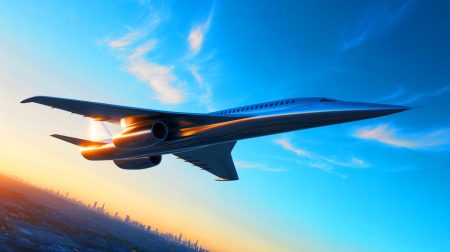 « Ils ont osé franchir la barrière de la vitesse » : cet avion chinois à 5 000 km/h promet de bouleverser le futur du transport aérien mondial Illustration de l'avion supersonique chinois "Cuantianhou" générée par intelligence artificielle.